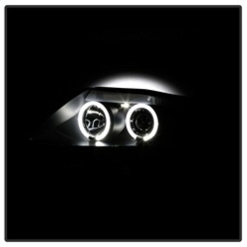 SPYDER 5029072 Spyder BMW Z4 03-08 Projector Headlights Halogen Model Only - LED Halo Black PRO-YD-BMWZ403-HL-BK