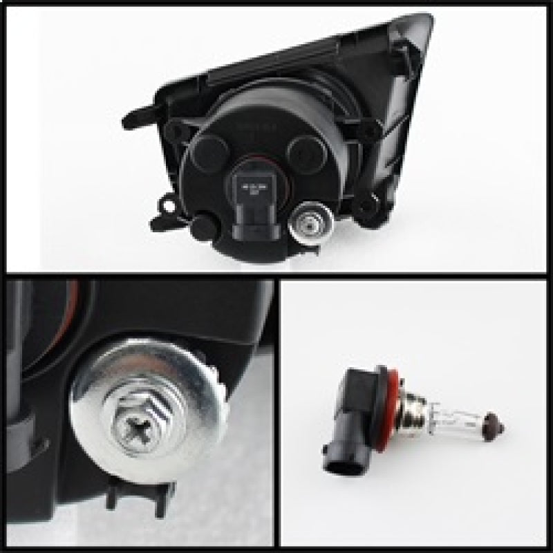 SPYDER 5075116 Spyder Toyota Tacoma 2012-2015 OEM Fog Lights W/Switch Clear FL-CL-TTA2012-C