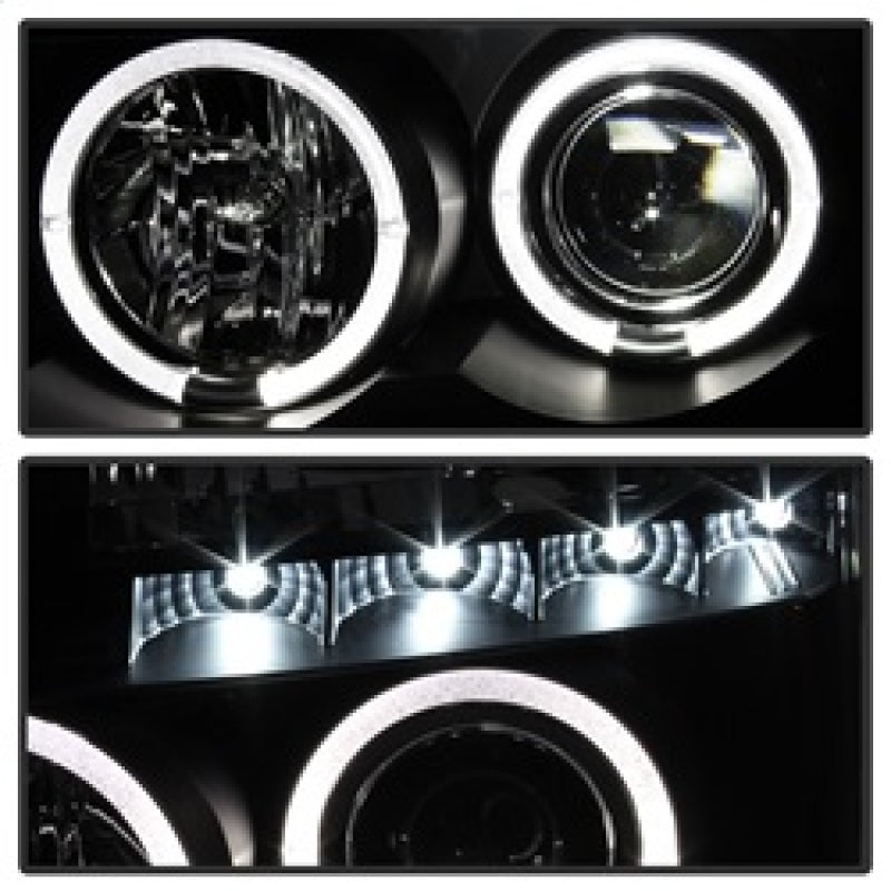 SPYDER 5011572 Spyder Nissan Titan 04-14/Armada 04-07 Projector Headlights LED Halo LED Blk PRO-YD-NTI04-HL-BK