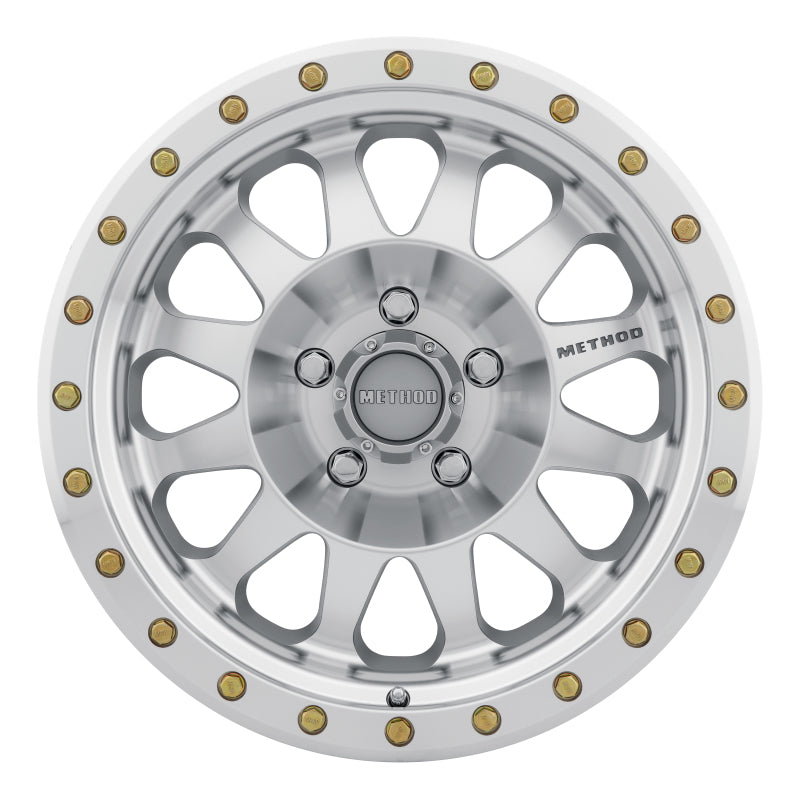 Method Wheels MR30478555300 Method MR304 Double Standard 17x8.5 0mm Offset 5x5.5 108mm CB Machined/Clear Coat Wheel