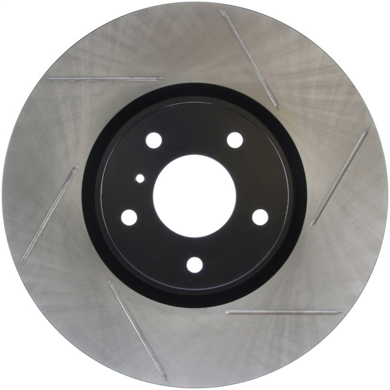 Stoptech 126.42095SL StopTech Power Slot 07-08 Infiniti G35 2WD / 08 G37 Coupe SportStop Slotted Front Left Rotor