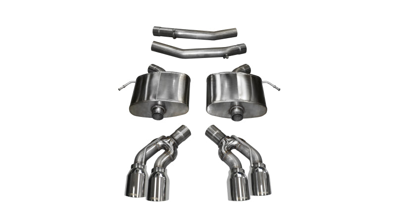 CORSA Performance 14358 Corsa 2016-2019 Cadillac CTS V 6.2L V8 2.75in Polished Xtreme Axle-Back Exhaust