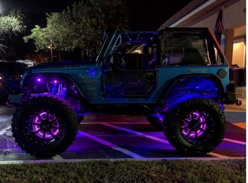 ORACLE Lighting 4210-334 Oracle LED Illuminated Wheel Rings - ColorSHIFT - 15in. - ColorSHIFT No Remote SEE WARRANTY