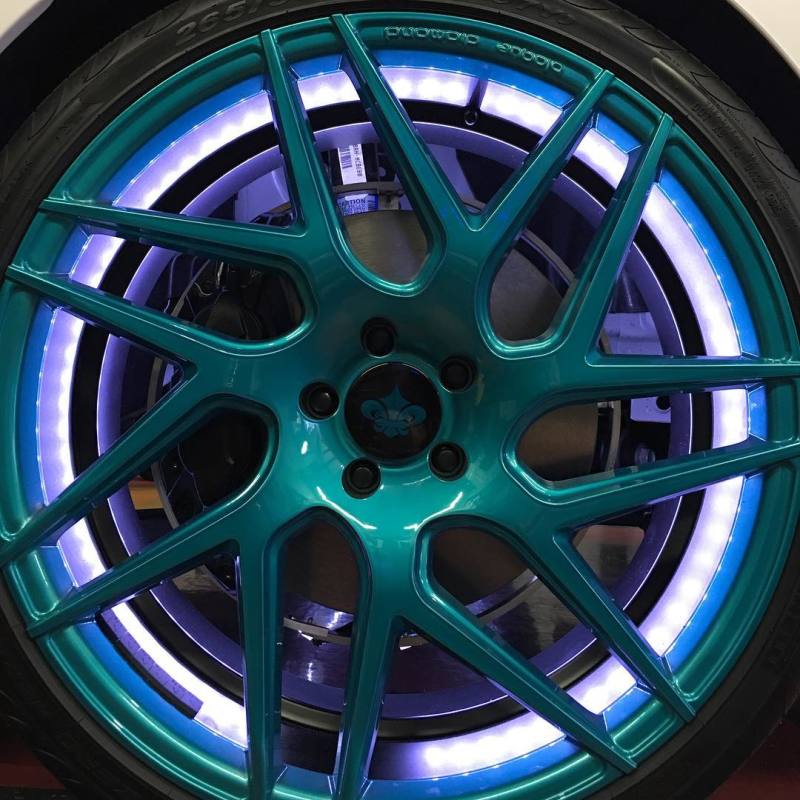 ORACLE Lighting 4210-334 Oracle LED Illuminated Wheel Rings - ColorSHIFT - 15in. - ColorSHIFT No Remote SEE WARRANTY