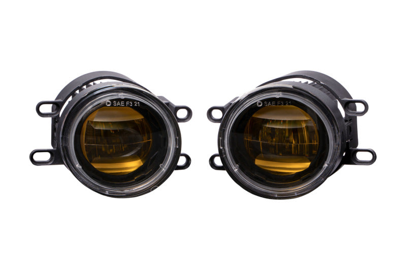 Diode Dynamics DD5137P Elite Series Type B Fog Lamps - Yellow (Pair)