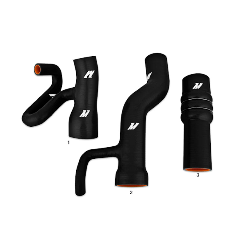 Mishimoto MMHOSE-C4-92TBK 92-97 Audi S4/S6 C4 Turbo Black Silicone Hose Kit