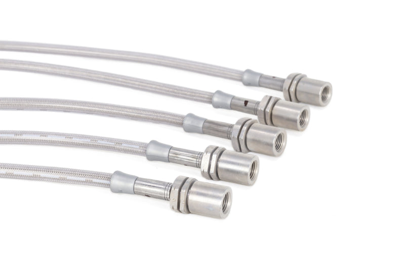 Goodridge 21080 8/84-7/87 Toyota Corolla GTS Stainless Steel Brake Line Kit