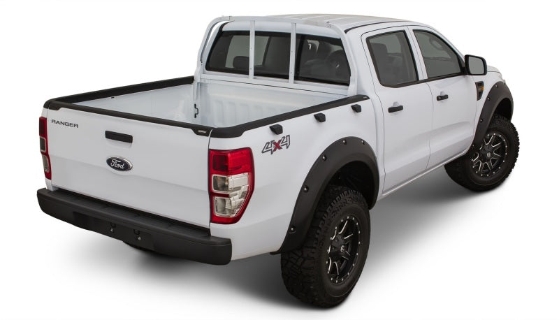Bushwacker 28511 11-15 Ford Ranger T6 Bed Rail Caps - Black