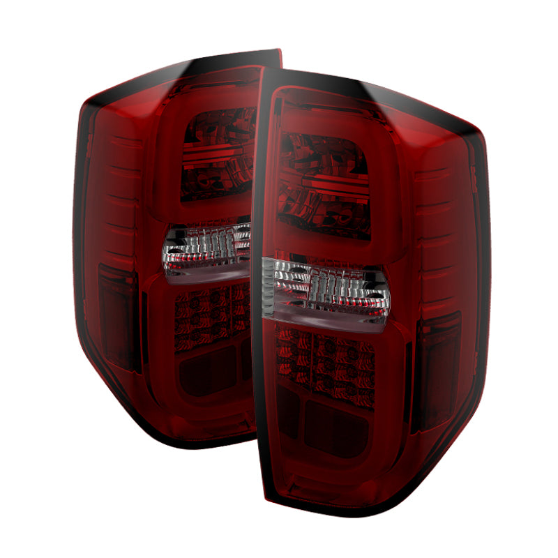 SPYDER 5080189 Spyder Toyota Tundra 2014-2016 Light Bar LED Tail Lights Red Smoke ALT-YD-TTU14-LED-RS