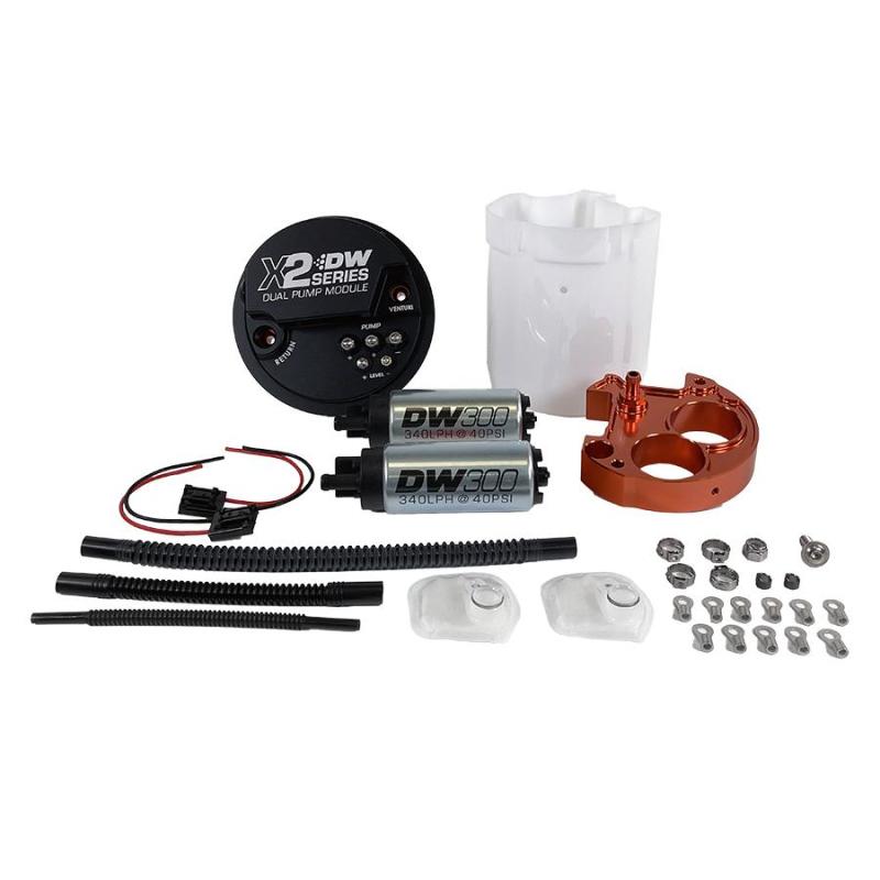 DeatschWerks 9-301-7050 08-21 Subaru WRX/STI X2 Series Fuel Pump Module w/ Dual DW300 Pumps