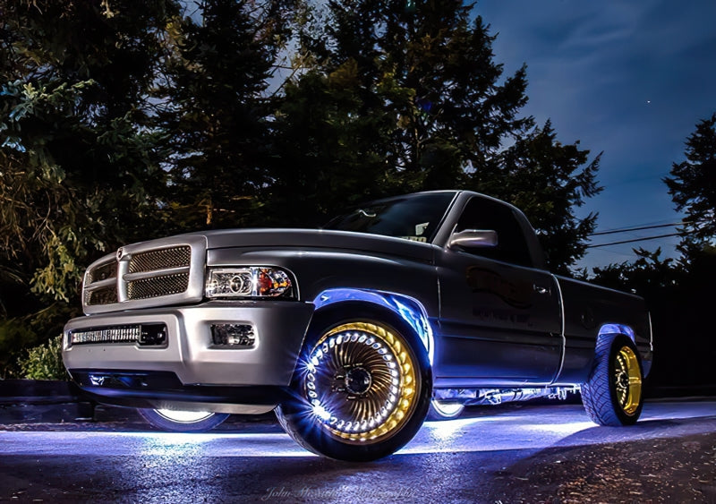 ORACLE Lighting 4215-334 Oracle LED Illuminated Wheel Rings - ColorSHIFT No Remote - ColorSHIFT No Remote SEE WARRANTY