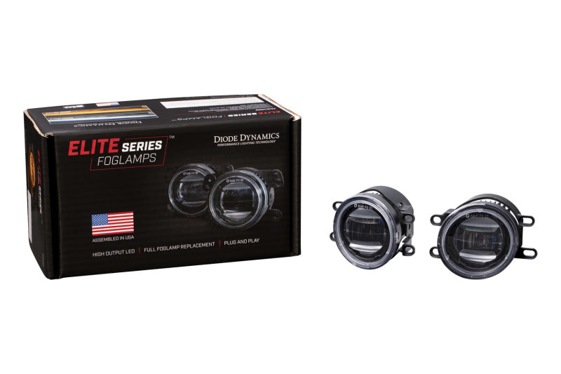 Diode Dynamics DD5137P Elite Series Type B Fog Lamps - Yellow (Pair)