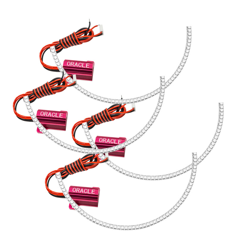ORACLE Lighting 2533-003 Oracle 10-13 Chevrolet Camaro LED Afterburner Tail Light Halo Kit - Red SEE WARRANTY