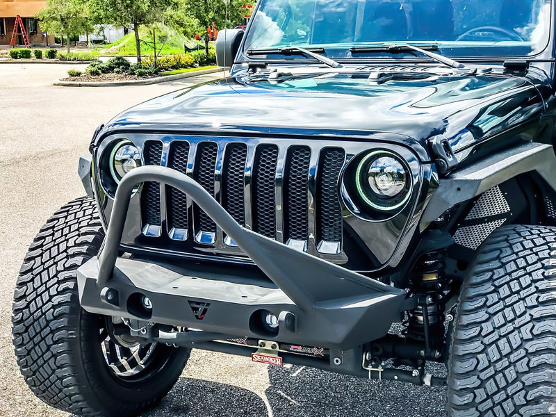 ORACLE Lighting 5839-504 Oracle Oculus Bi-LED Projector Headlights for Jeep JL/Gladiator JT - Matte Blk - 5500K SEE WARRANTY