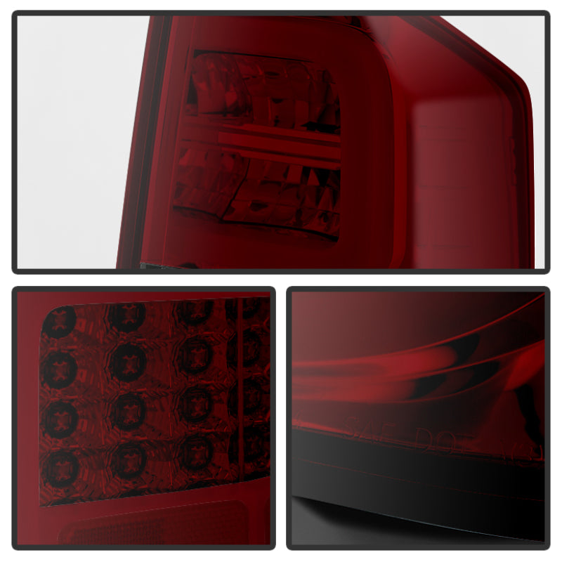 SPYDER 5080189 Spyder Toyota Tundra 2014-2016 Light Bar LED Tail Lights Red Smoke ALT-YD-TTU14-LED-RS