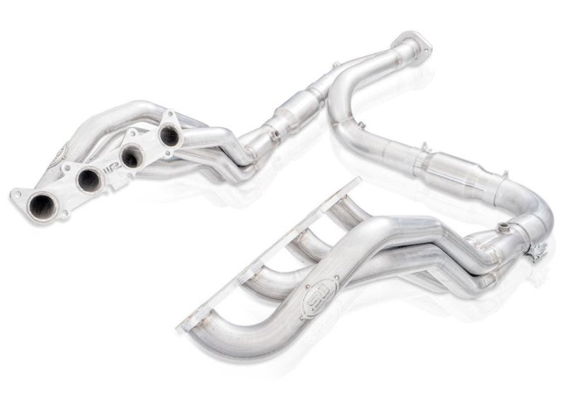Stainless Works FT18HCATY 15-19 Ford F-150 5.0L Catted Factory Connect Headers 1-7/8in Primaries 3in Collector
