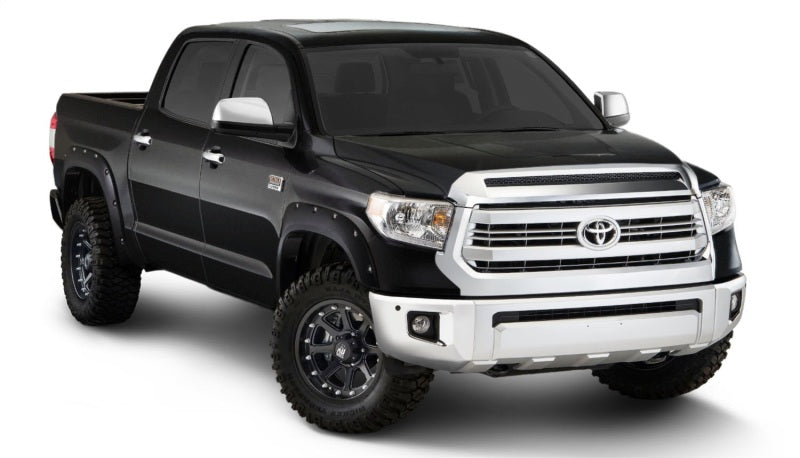 Bushwacker 30918-43 16-18 Toyota Tundra Fleetside Pocket Style Flares 4pc - Midnight Black