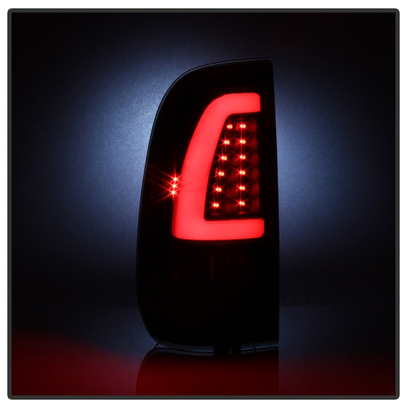 SPYDER 9038501 xTune 97-03 Ford F-150 Light Bar LED Tail Lights - Black Smoke (ALT-ON-FF15097-LBLED-BSM)