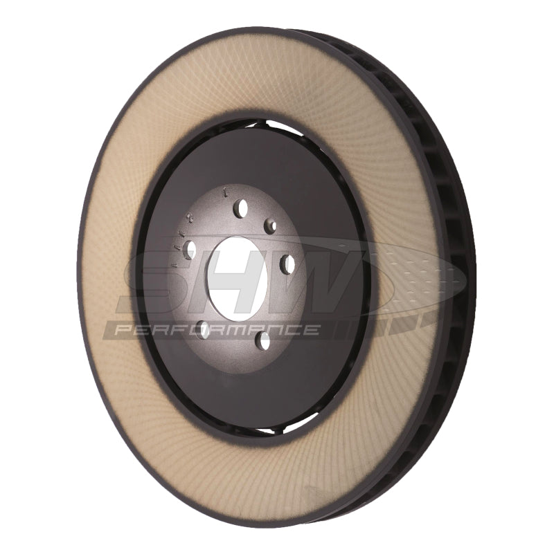 SHW Performance AFX44615 SHW 12-18 Audi A8 Quattro L Front Smooth Lightweight Brake Rotor (4H0615301AL)