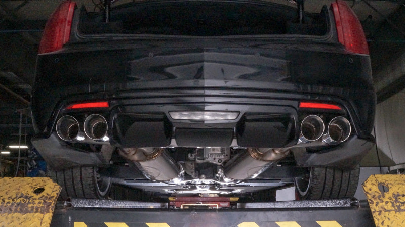 Stainless Works CTSV16CB 2016-18 Cadillac CTS-V Sedan Catback System Resonated X-Pipe Dual-Mode Mufflers