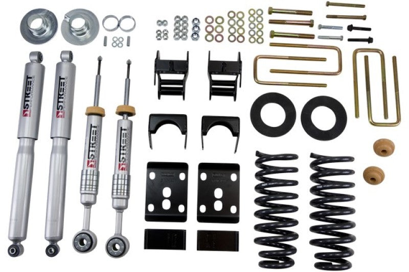 Belltech 981SP Lowering Kit 09-13 Ford F150 Ext Cab Short Bed 2WD 2in or 3in F/4in Rear w/ Shocks