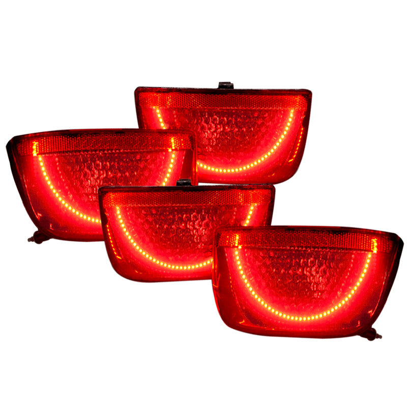 ORACLE Lighting 2533-003 Oracle 10-13 Chevrolet Camaro LED Afterburner Tail Light Halo Kit - Red SEE WARRANTY