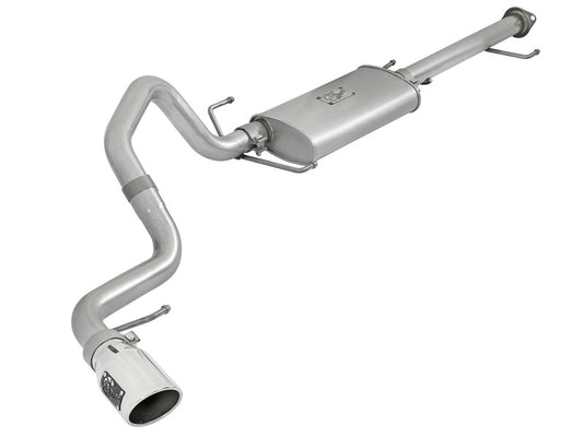 aFe Scorpion 2-1/2in Alum Steel Cat-Back Exhaust w/ Polished Tips 07-17 Toyota FJ Cruiser V6 4.0L