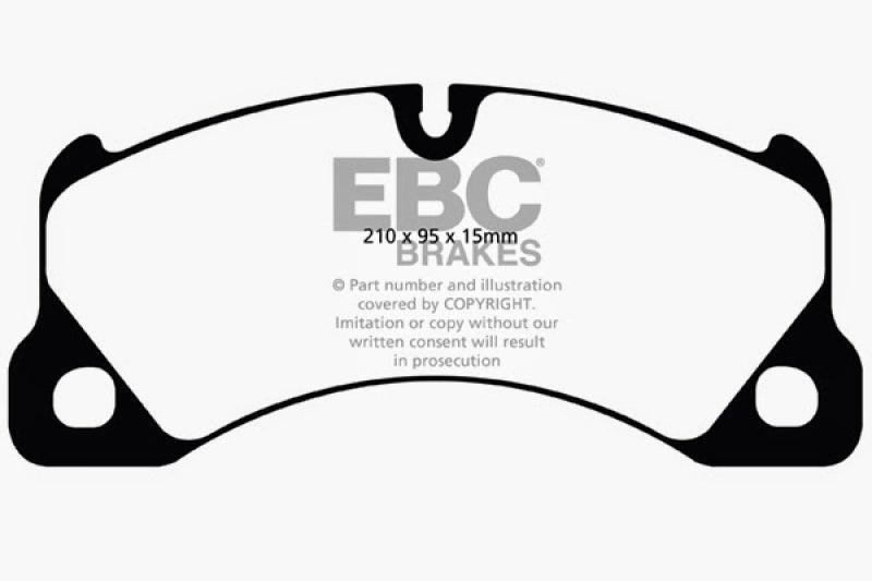 EBC DP51835NDX 10+ Porsche Cayenne 3.0 Supercharged Hybrid Bluestuff Front Brake Pads
