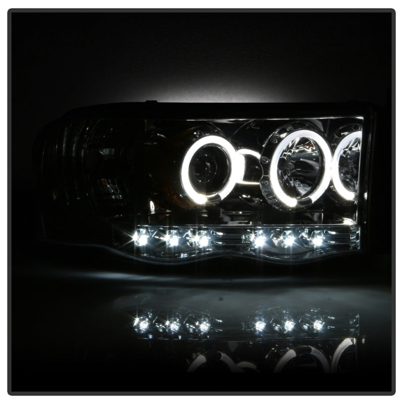 SPYDER 5009982 Spyder Dodge RAM 1500 02-05/RAM 2500 03-05 Projector Headlights LED Halo LED Chrm PRO-YD-DR02-HL-C