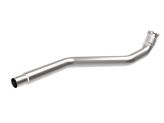 afe POWER MACH Force-Xp 09-16 Audi A4/A5 B8 L4-2.0L(t) 304 SS 3in. Front Resonator Delete Pipe