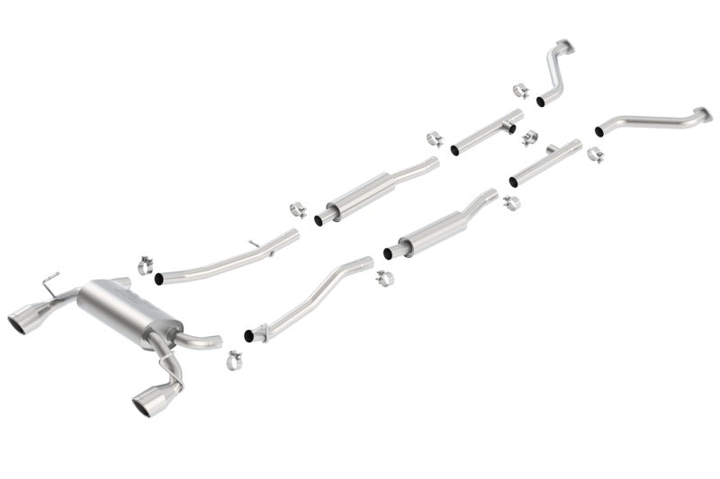 Borla 140045 03-08 350Z True Dual Cat-Back Exhaust 2BOXES