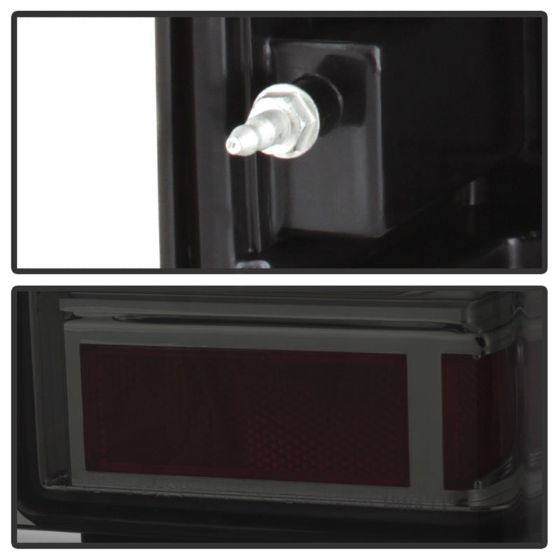 SPYDER 5013064 Xtune Hummer H3 06-09 ( Non H3T ) LED Tail Lights Smoke ALT-ON-HH306-LED-SM