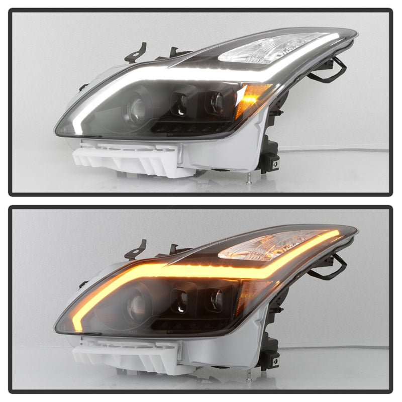 SPYDER 9039331 xTune Infiniti G37 Coupe (non-AFS) 08-15 Projector Headlights - Black PRO-JH-IG3708-2D-LB-BK