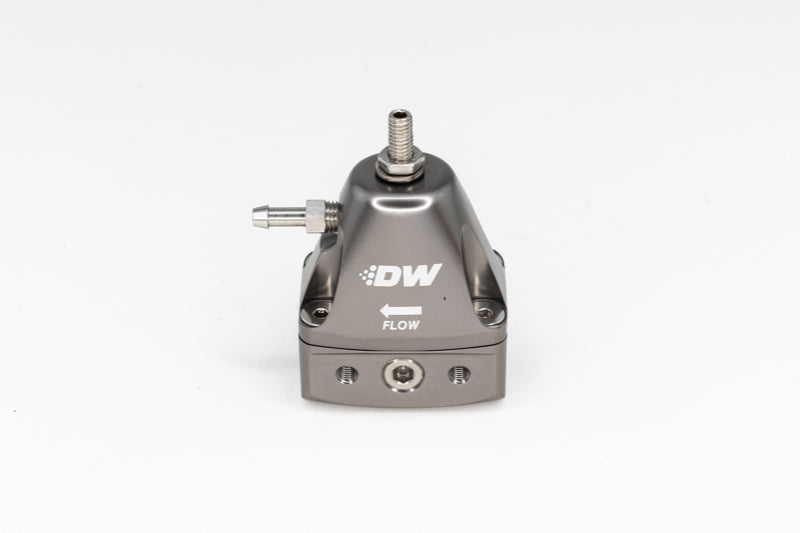 DeatschWerks 6-1001-FRT DWR1000iL In-Line Adjustable Fuel Pressure Regulator - Titanium