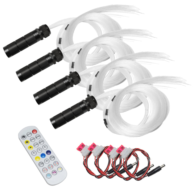 ORACLE Lighting 5898-333 Oracle Lighting Fiber Optic Wheel Liner ColorSHIFT RGBW Kit-40W LED/600 Fibers SEE WARRANTY