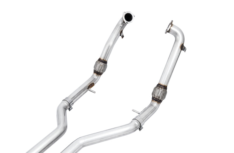 AWE Tuning Audi B9 S4 Track Edition Exhaust - Non-Resonated (Black 102mm Tips)