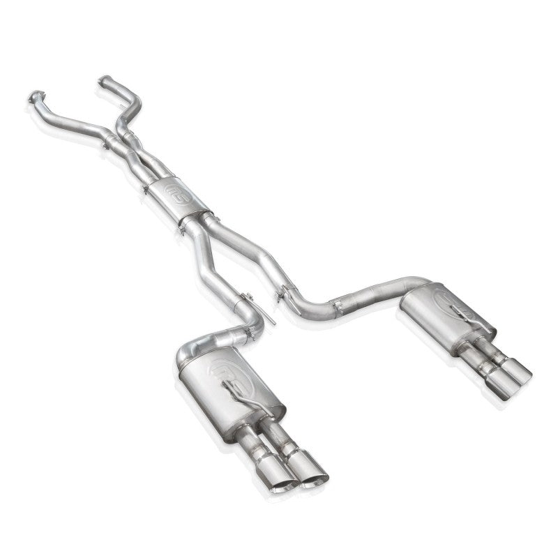 Stainless Works PG8CBFC 2008-09 Pontiac G8 GT 3in Catback Systemt X-Pipe Turbo Chambered Muffler 3.5in Tips