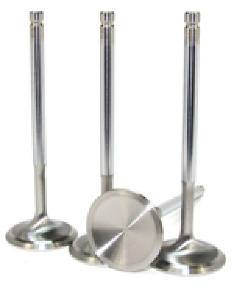 GSC Power Division 2074-8 GSC P-D Toyota 3STGE 21-4N Chrome Polished Intake Valve - 34.6mm Head (+1mm) - SET 8