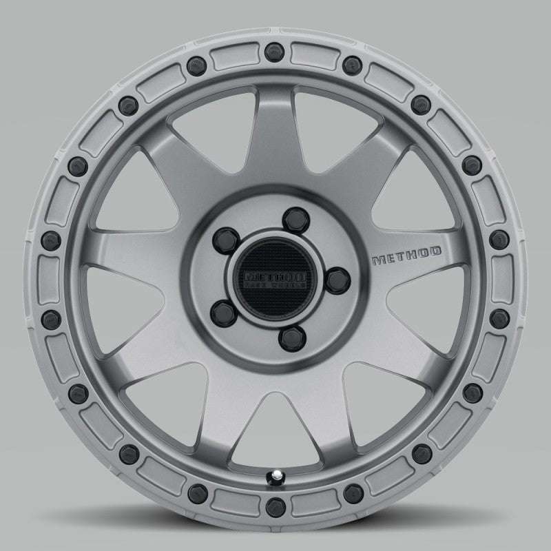 Method Wheels MR31778550500 Method MR317 17x8.5 0mm Offset 5x5 71.5mm CB Matte Black Wheel