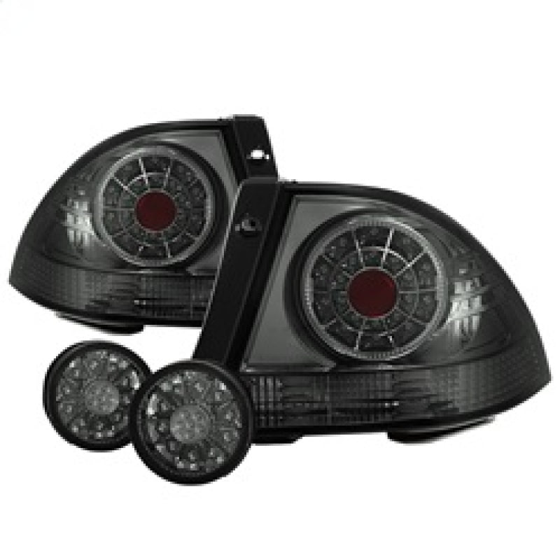 SPYDER 5085054 Spyder 01-03 Lexus IS300 LED Tail Lights w/Inner Trunk Lights - Smoke (ALT-YD-LIS300-LED-SET-SM)