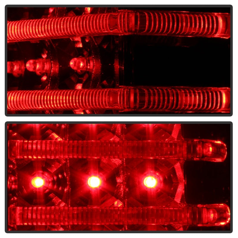 SPYDER 5013064 Xtune Hummer H3 06-09 ( Non H3T ) LED Tail Lights Smoke ALT-ON-HH306-LED-SM