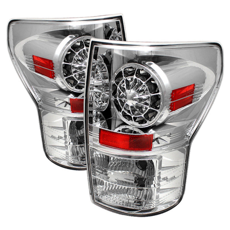 SPYDER 5029591 Spyder Toyota Tundra 07-13 LED Tail lights Chrome ALT-YD-TTU07-LED-C