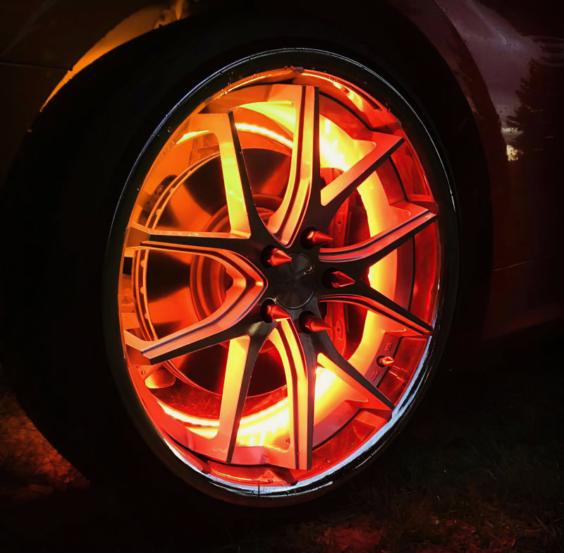 ORACLE Lighting 4215-334 Oracle LED Illuminated Wheel Rings - ColorSHIFT No Remote - ColorSHIFT No Remote SEE WARRANTY