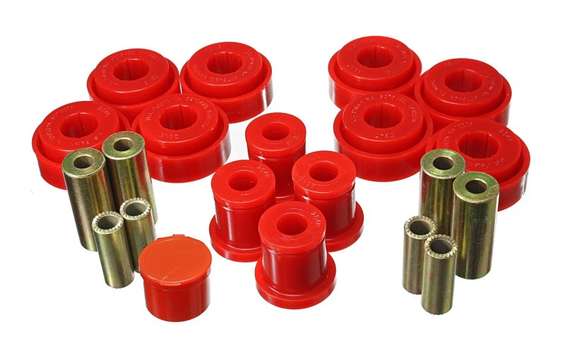 Energy Suspension 5.3140R Chrysler Red Front End Control Arm Bushing Set