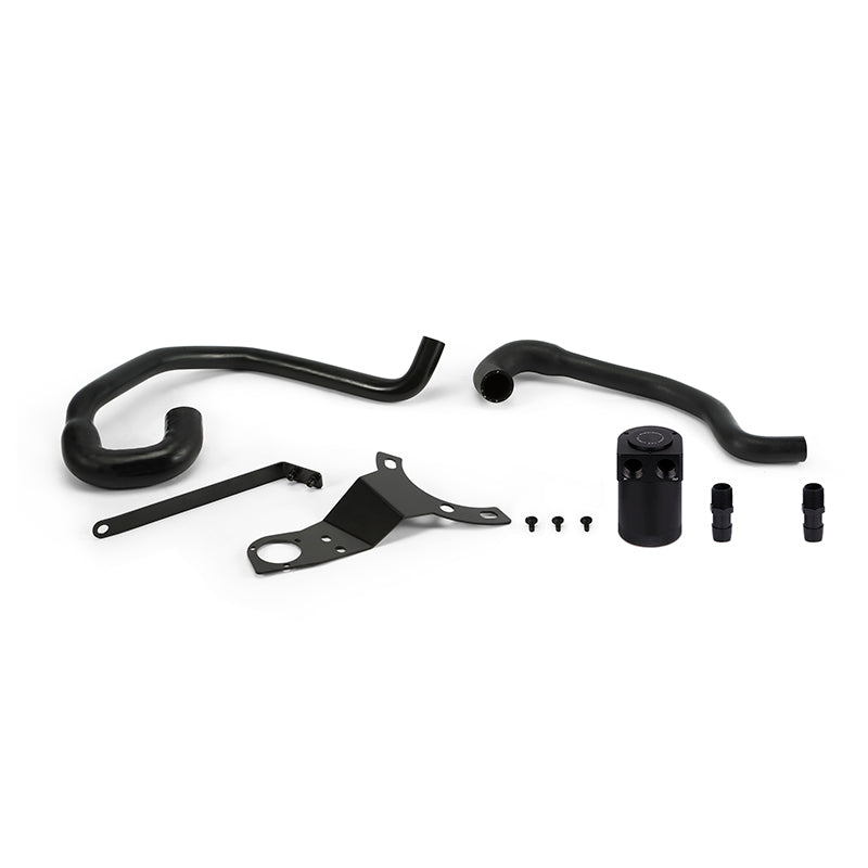 Mishimoto MMBCC-N20N26-12CBE2 11-17 BMW N20/N26 Baffled Oil Catch Can Kit - Black