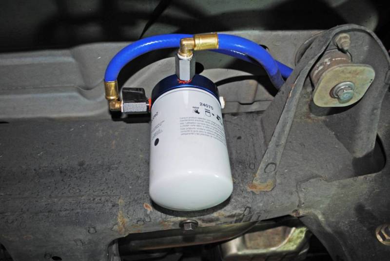 Sinister Diesel SD-COOLFIL-5.9-03-W 03-07 Dodge 5.9L Cummins Coolant Filtration System w/ Wix Filter