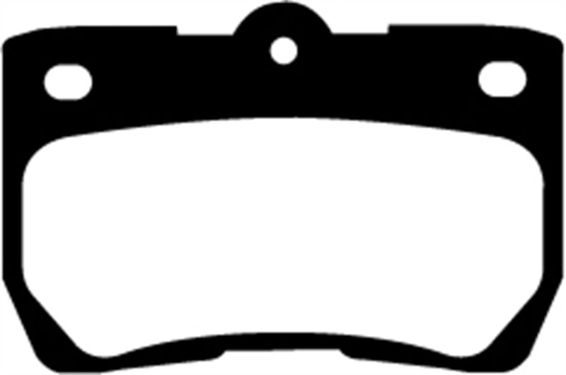 EBC DP31586C 06-07 Lexus GS300 3.0 Redstuff Rear Brake Pads