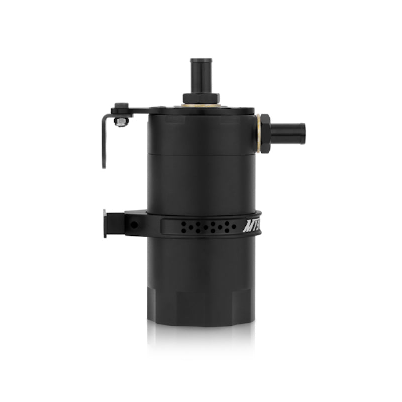 Mishimoto MMBCC-UNI-BK Universal Baffled Oil Catch Can - Black