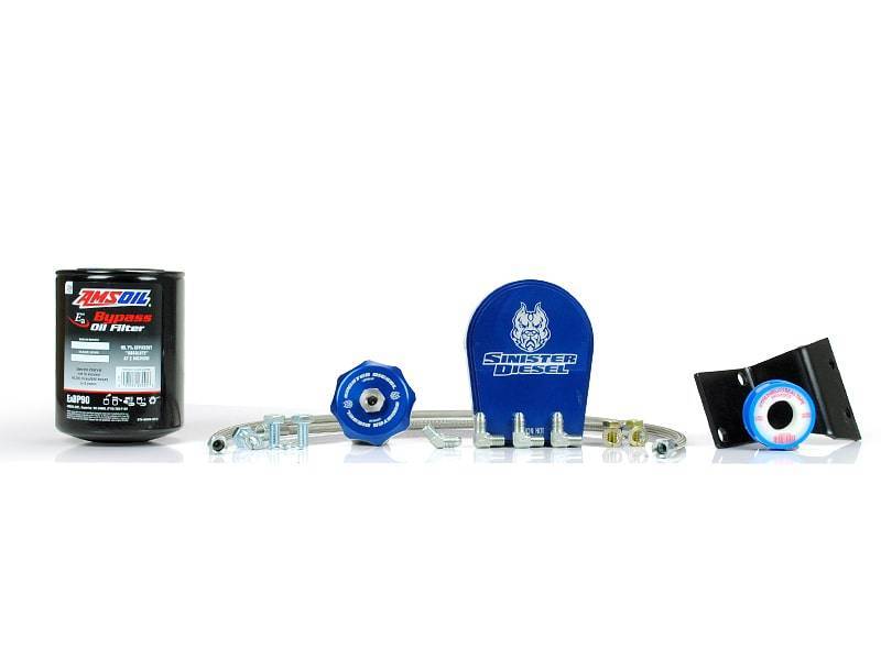 Sinister Diesel SD-EOF-6.7C-13 13-20 RAM 2500/3500 6.7L Cummins Bypass Oil Filter System
