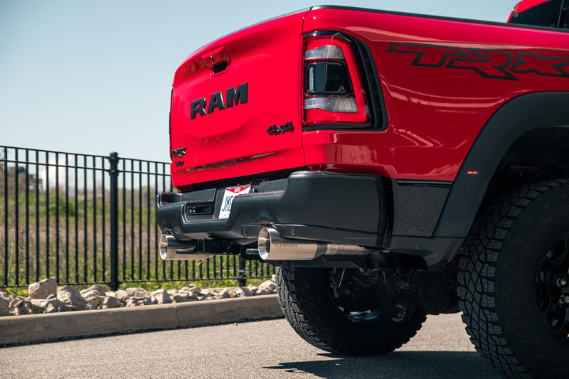 CORSA Performance 21190GNM Corsa 2021-2024 Dodge RAM TRX Crew Cab Baja Catback Exhaust Dual Rear Gunmetal Tip